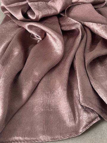 EMERALD GREEN | crushed silk hijab