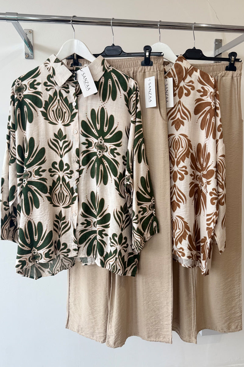Floral MOTIF COORD set
