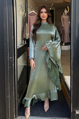 MARBLE KAFTAN GREEN
