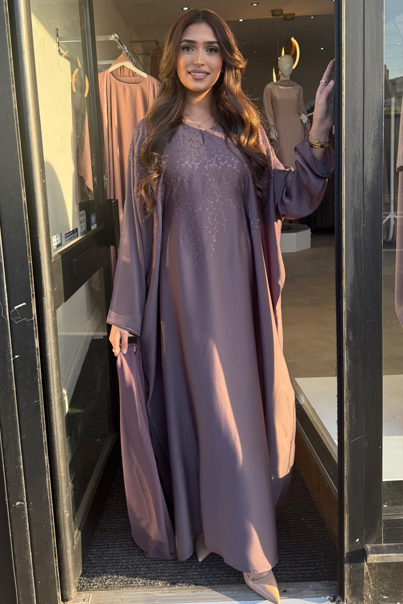 MAHA KAFTAN MAUVE