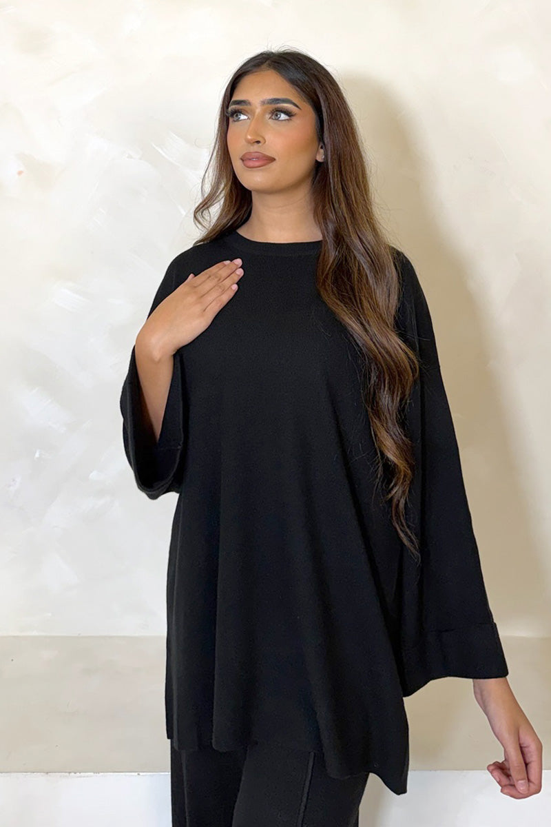 GISELLE COORD SET BLACK