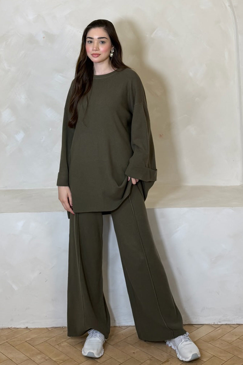 GISELLE COORD SET KHAKI