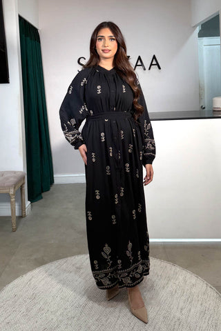 MARBLE KAFTAN GREEN