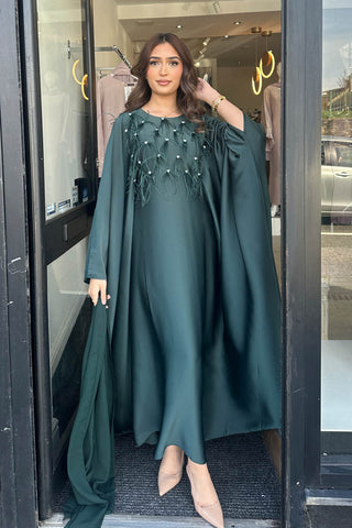 MARBLE KAFTAN GREEN