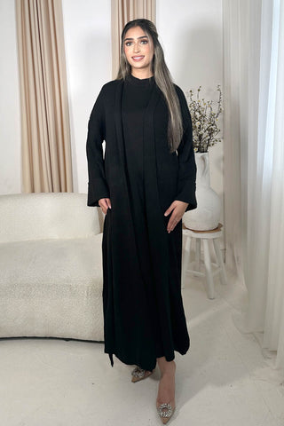 OMBRE PLEATED KAFTAN BLUE