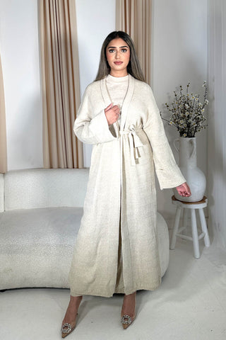 ELAYA KNIT COORD IVORY