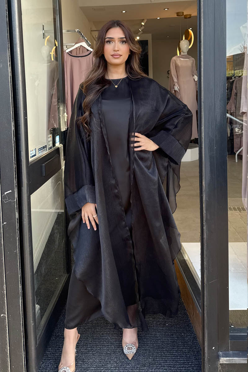 KAI ORGANZA SET BLACK
