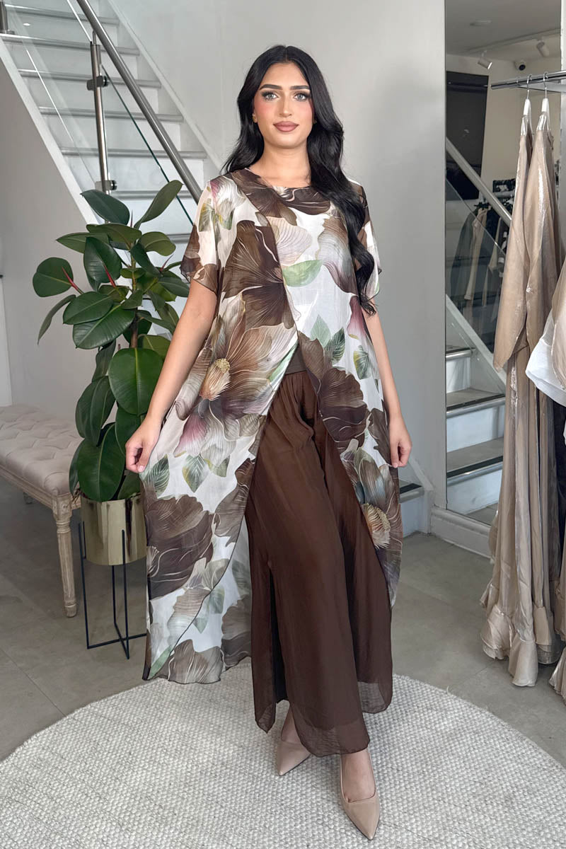 LINA SPLIT COORD BROWN