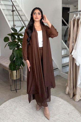 MIRA ABSTRACT COORD SET KHAKI