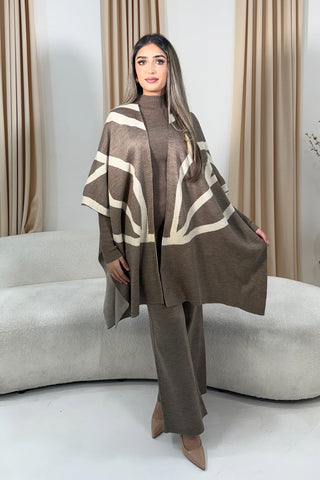 AIQA BOW COORD GREY