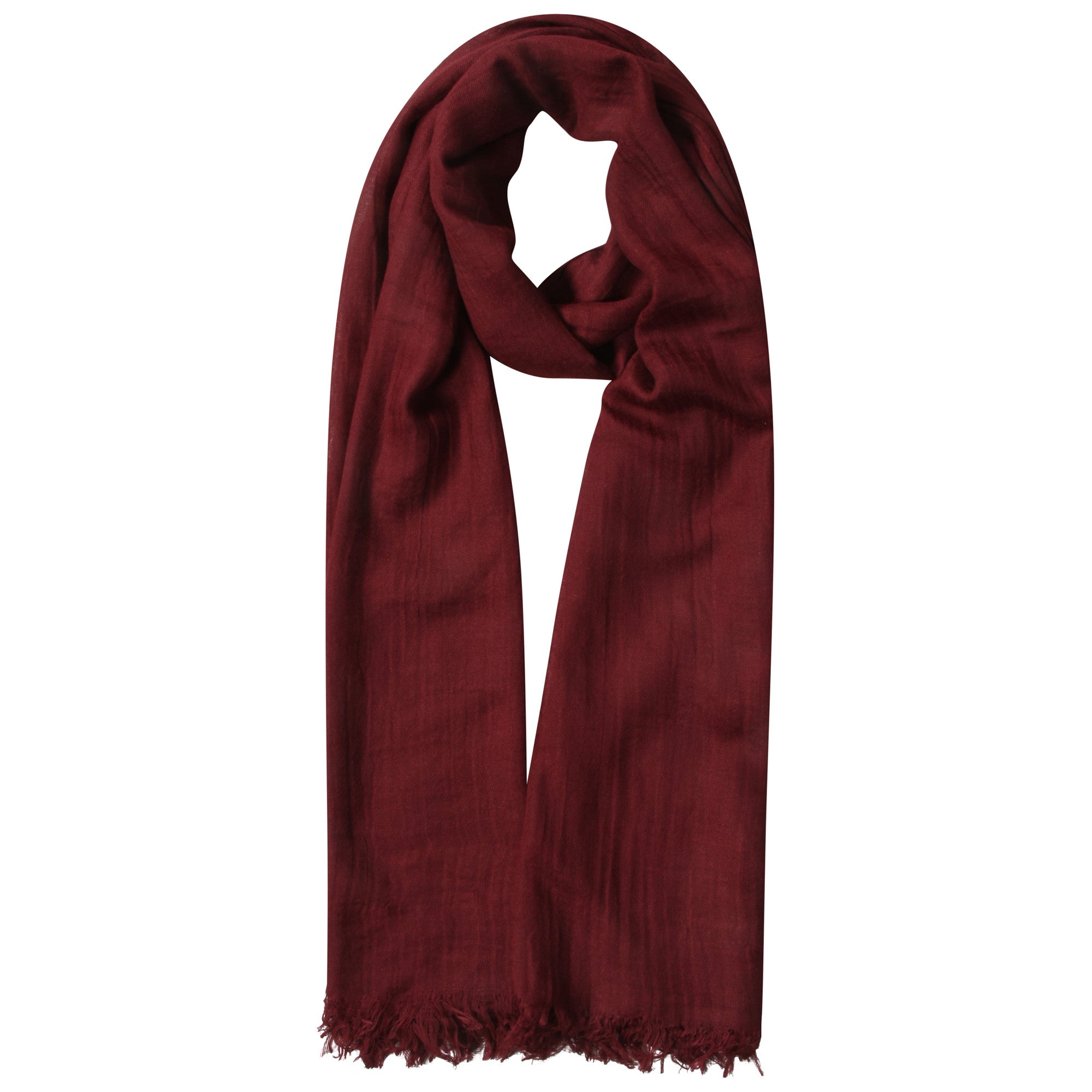 Currant Red | Luxury Cotton Modal Hijab