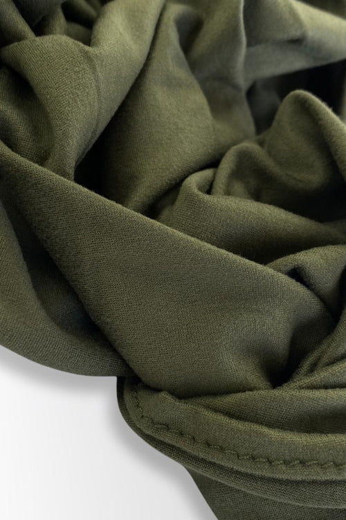 Khaki Maxi Jersey Hijab