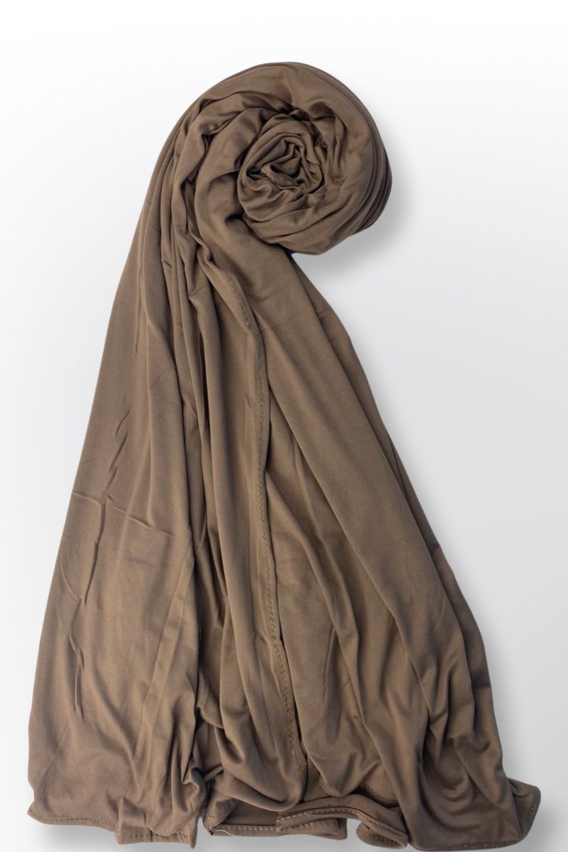 Mocha Maxi Jersey Hijab