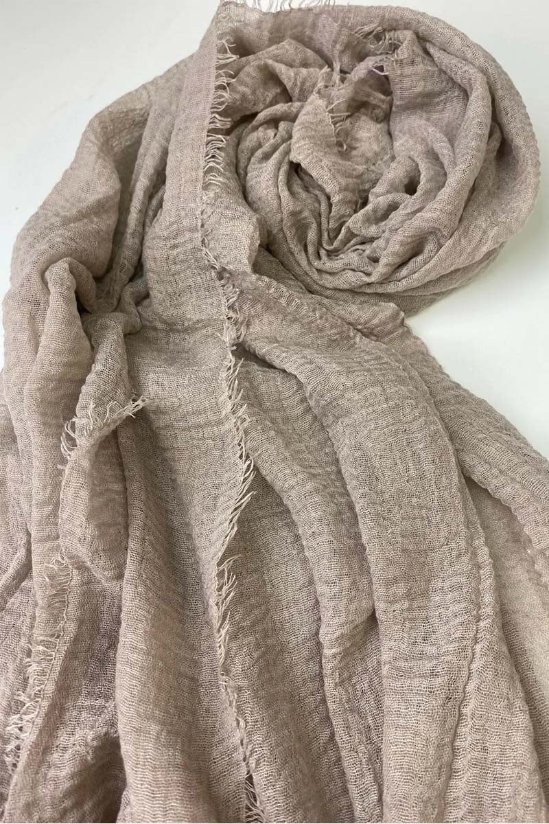 Skimming Stone Crinkle Cotton Hijab