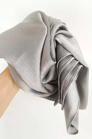 Iced Blue-Grey | Deluxe Crinkle Hijab