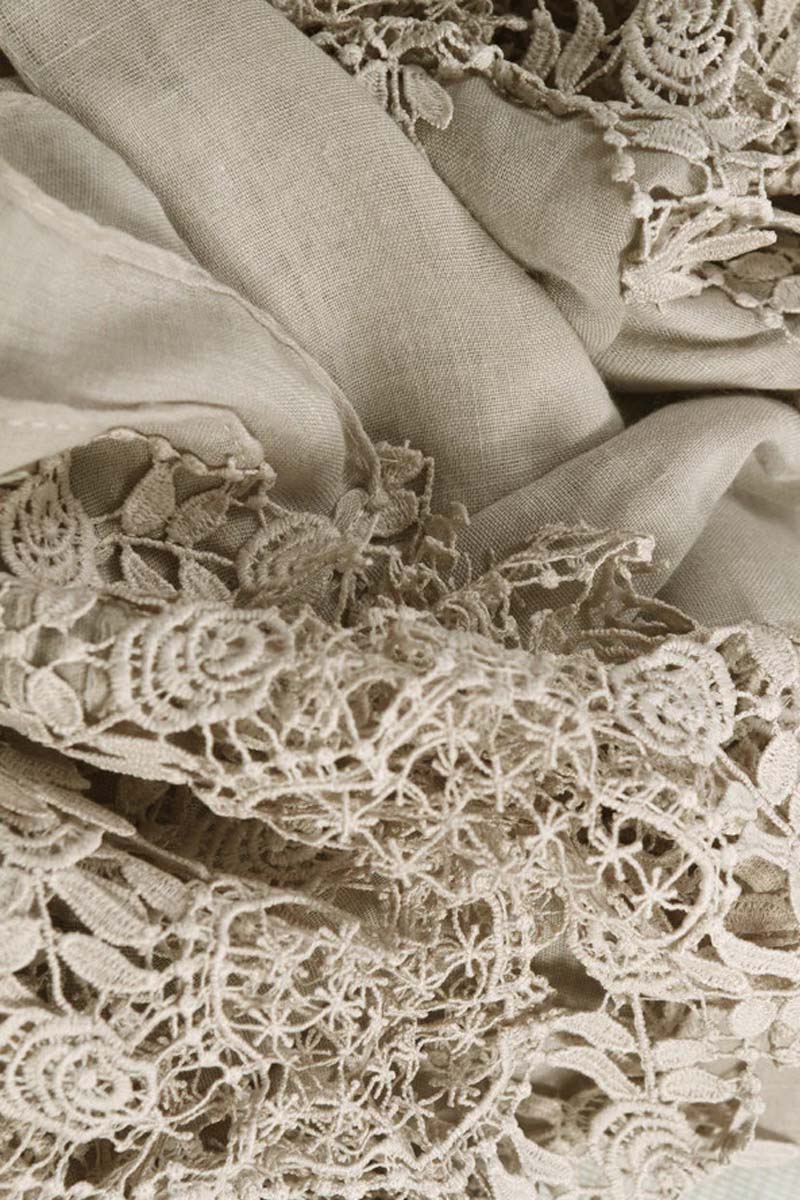 Ivory | Crochet Lace Hijab
