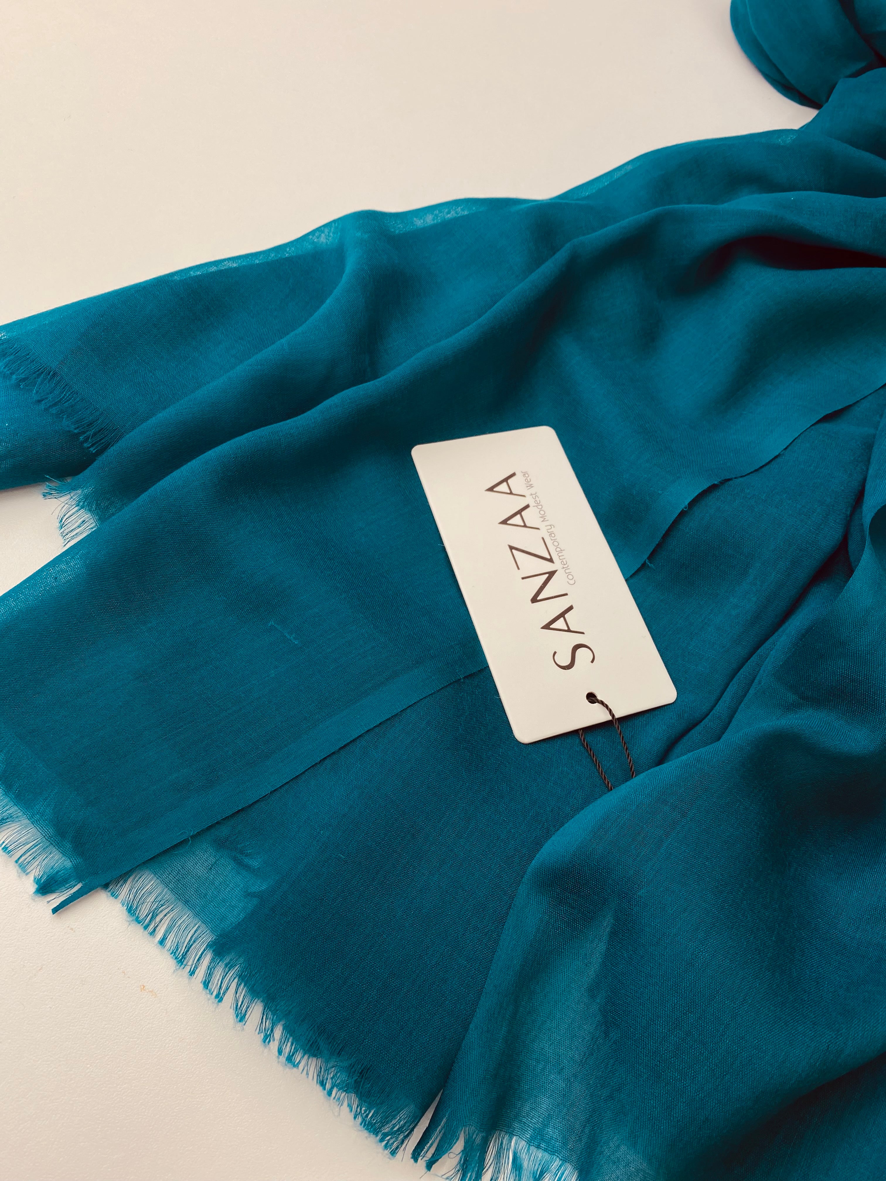 Tempo Teal | Premium Soft Touch Hijab
