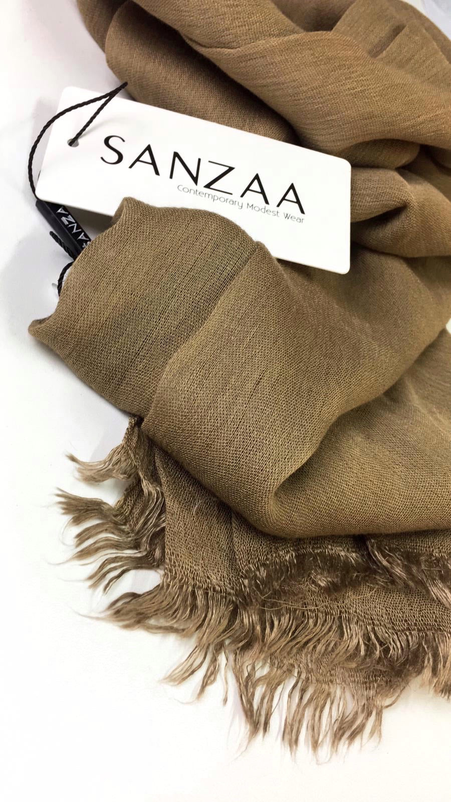 Sandy Olive | Deluxe Crinkle Hijab