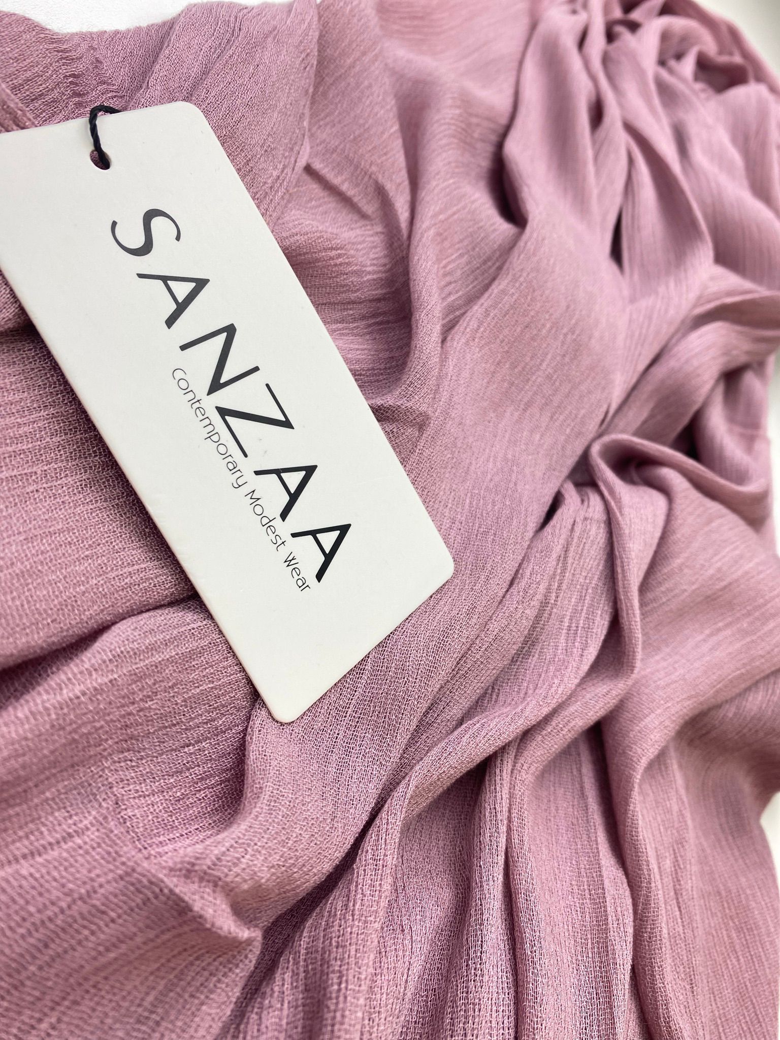 Rosy Pink | Deluxe Crinkle Hijab