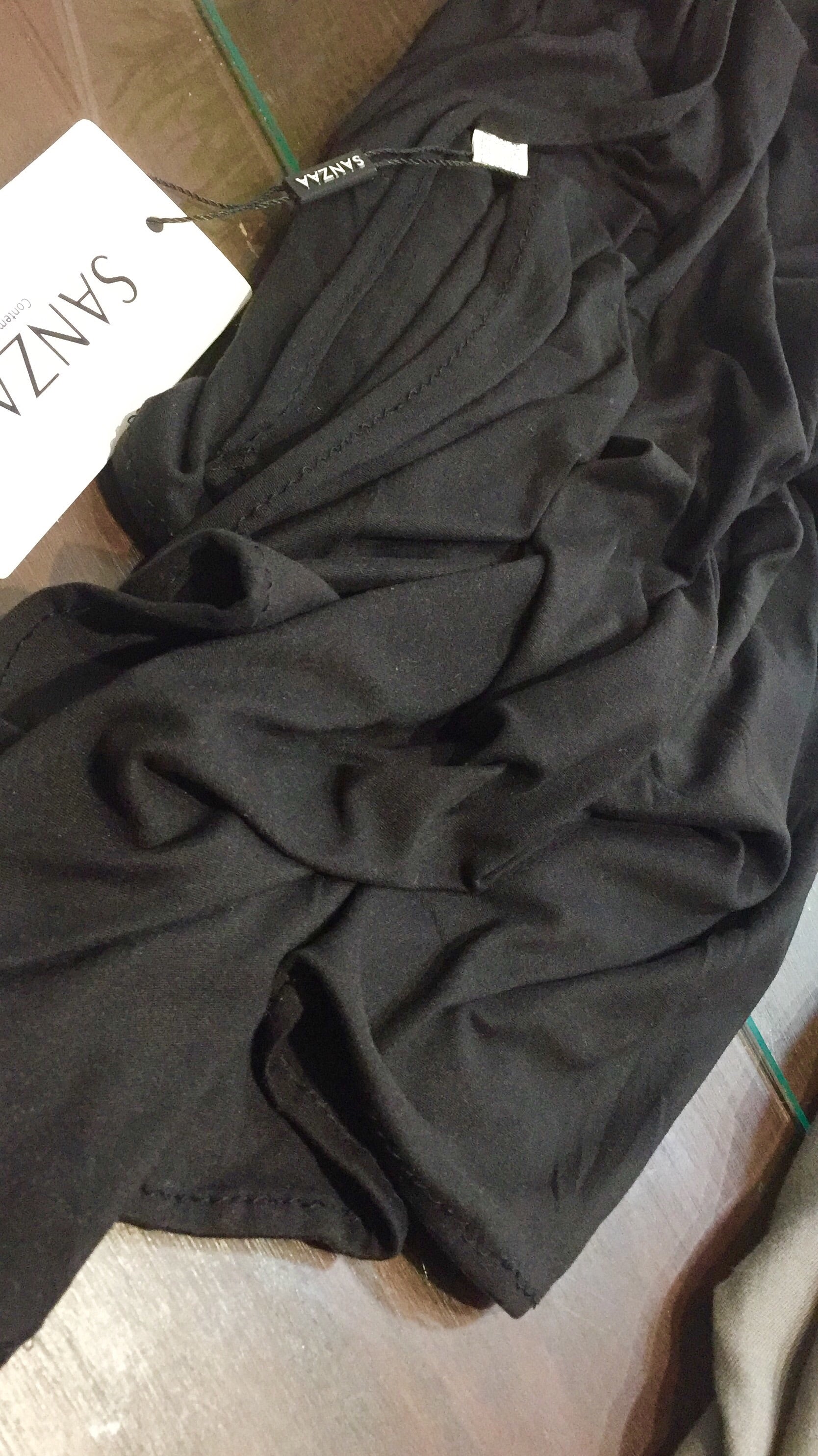 Premium Black Maxi Jersey Hijab