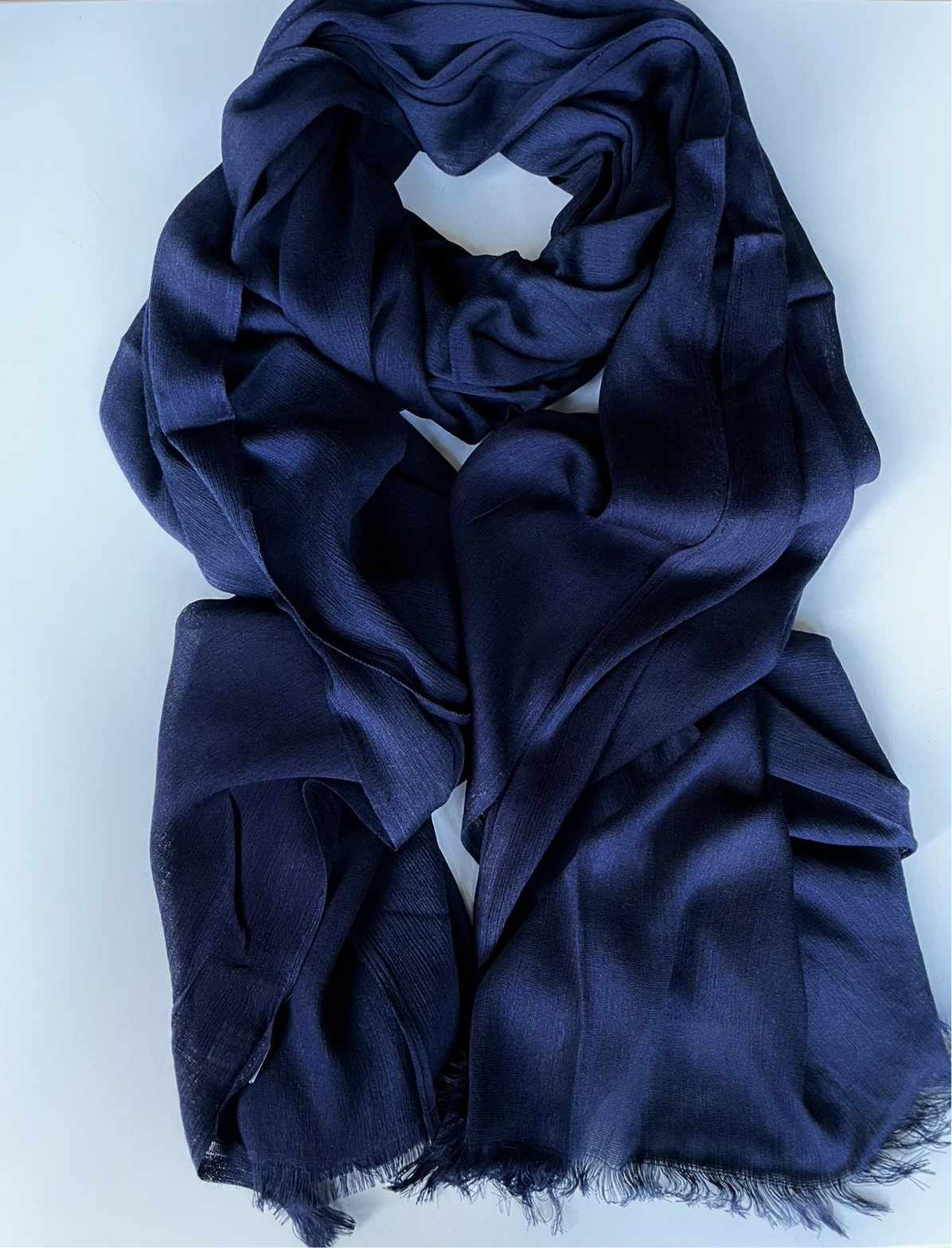 Navy | Deluxe Crinkle Hijab