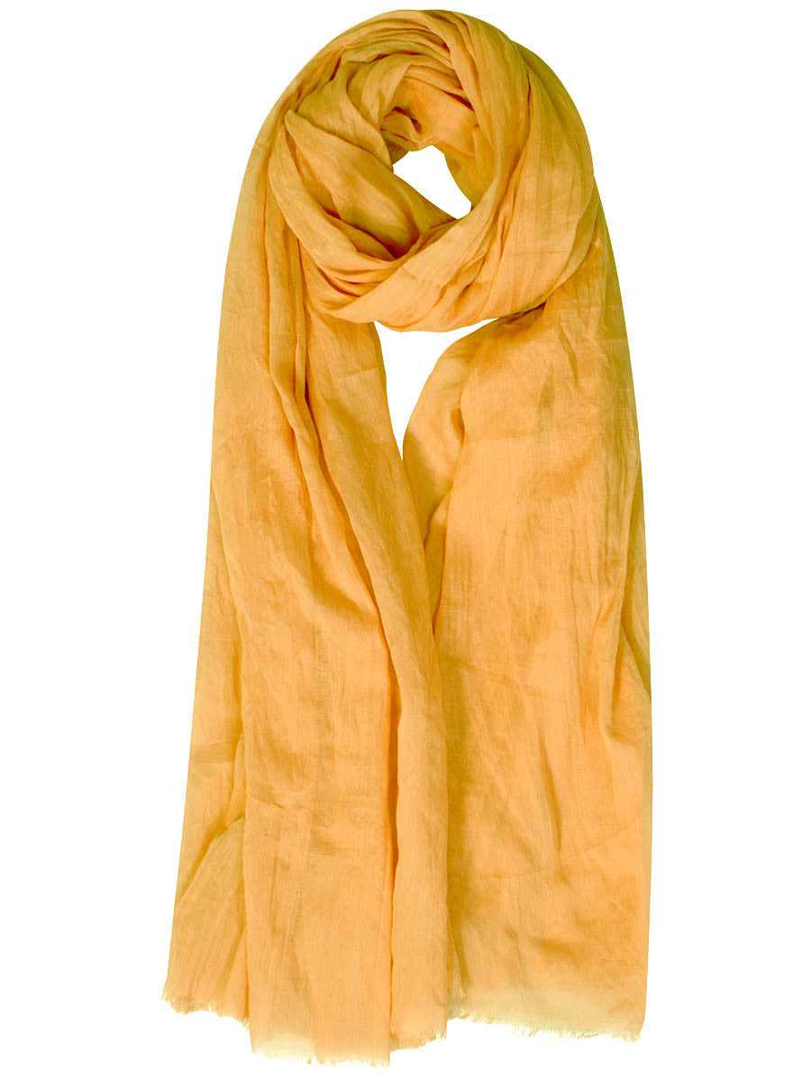 Mustard Cotton Mix Hijab