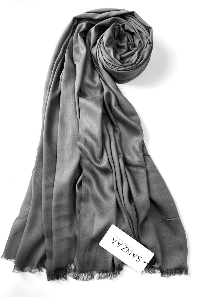 Steel Grey I Polished Cotton