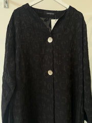 HANI GOLD BUTTON MAXI BLACK