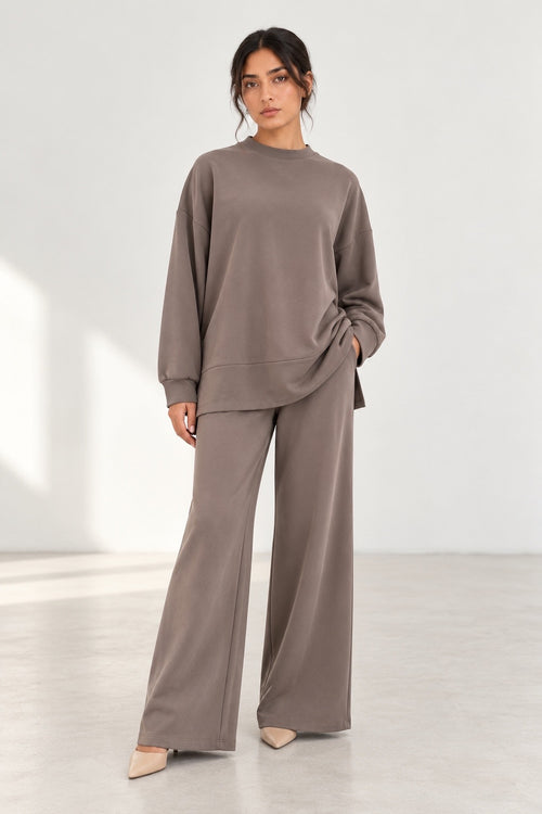 SOFT MODAL ROUND-NECK CO-ORD - PRE-ORDER