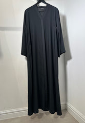 CLASSIC FLARE ABAYA Black