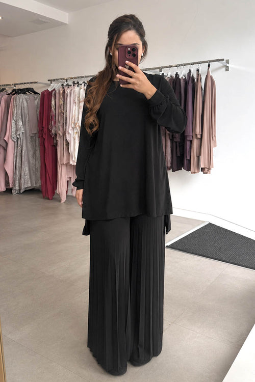 SENNA PLEAT COORD BLACK