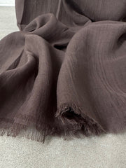 Dark mocha | Cotton mix hijab