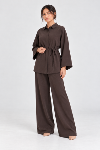 SOFT MODAL HIGH-NECK COORD