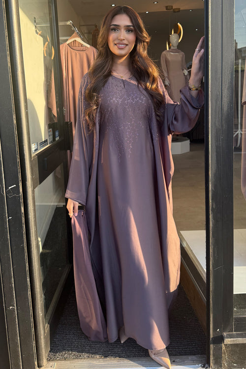 MAHA KAFTAN MAUVE