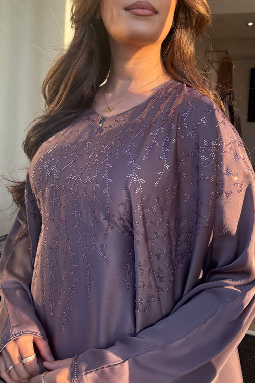 MAHA KAFTAN MAUVE