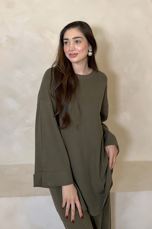 GISELLE COORD SET KHAKI