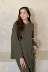 GISELLE COORD SET KHAKI