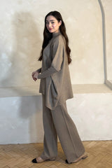 FREYA PONCHO COORD TAUPE