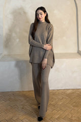 FREYA PONCHO COORD TAUPE