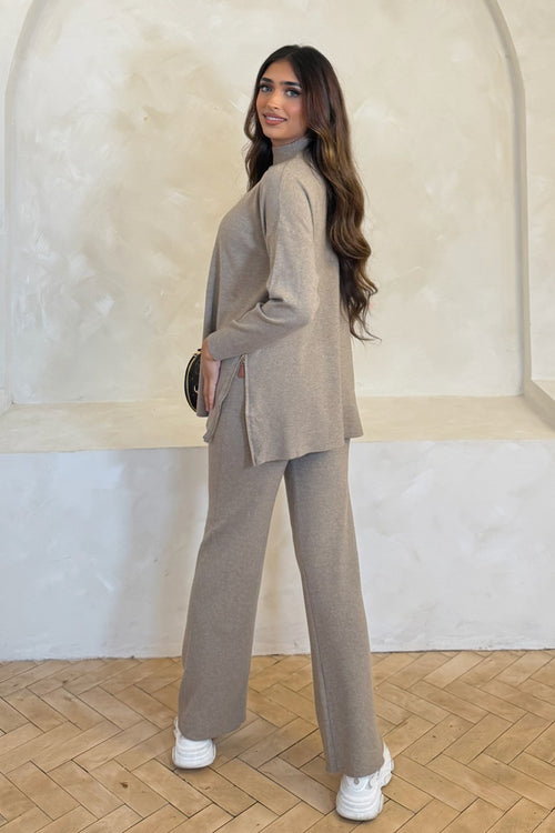 AMELLE COORD SET TAUPE