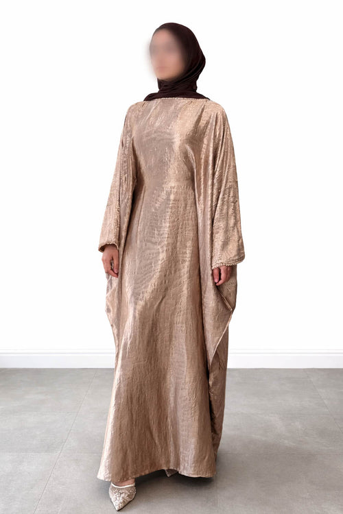 AIRA BEADED KAFTAN GOLD