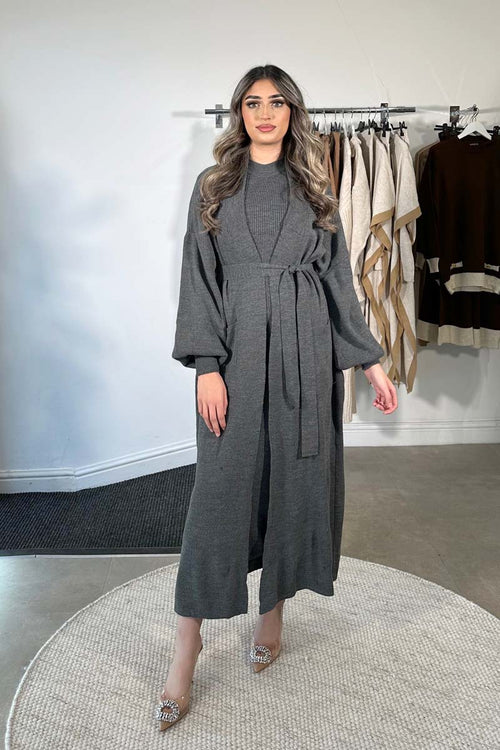 ALASKA TWO-PIECE SET GREY