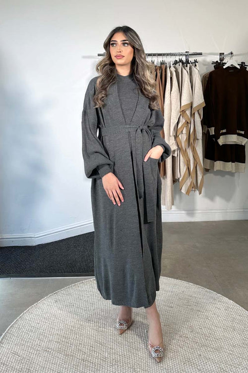 ALASKA TWO-PIECE SET GREY