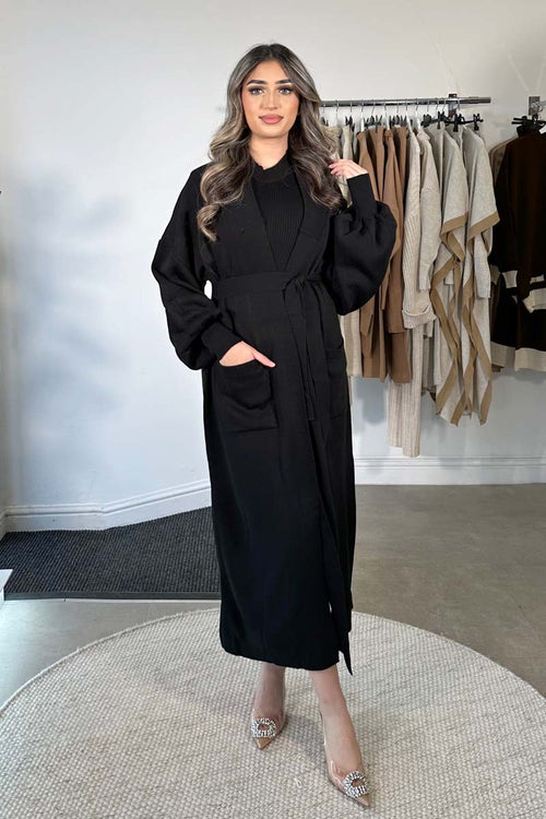 ALASKA TWO-PIECE SET BLACK