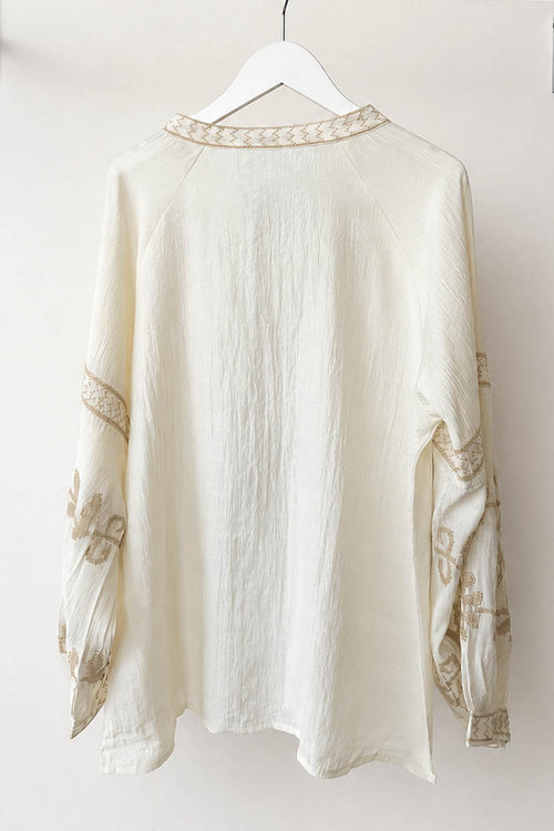 AMELIA EMBROIDERY IVORY