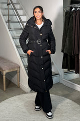 ARIA PUFFER COAT BLACK