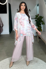 AVAA SILK COORD PINK SORBET