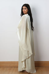 BUTTERFLY KAFTAN PALE OLIVE