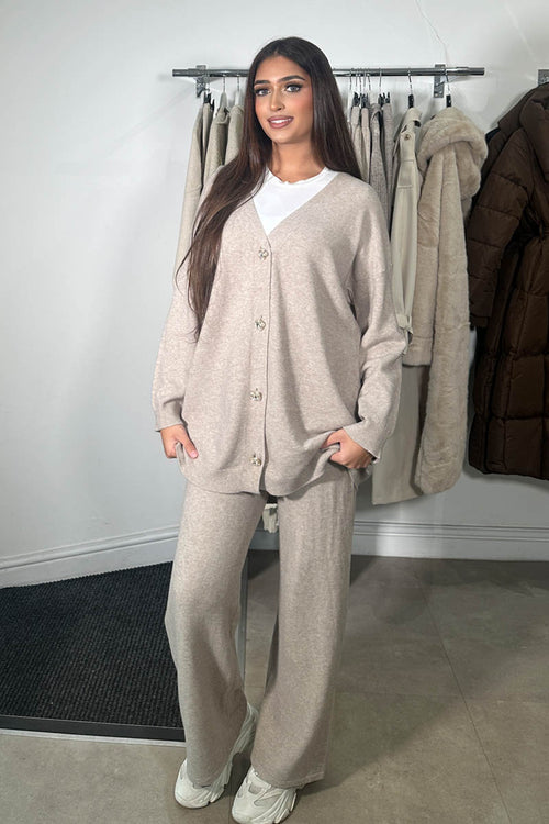 ZIBA COORD SET TAUPE