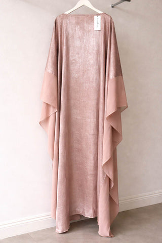 CLARA SHIMMER KAFTAN COFFEE